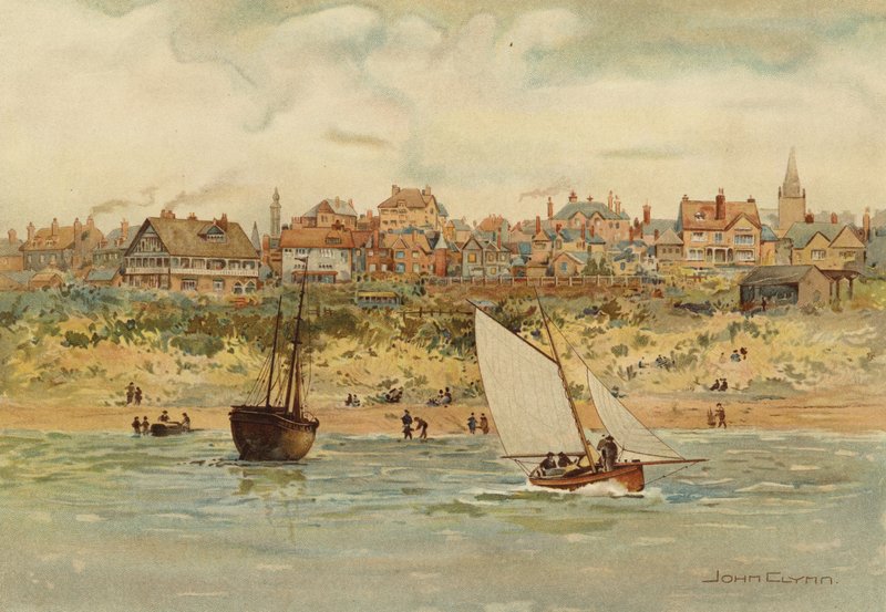 Liverpool : Vue de New Brighton depuis la mer - John Glynn