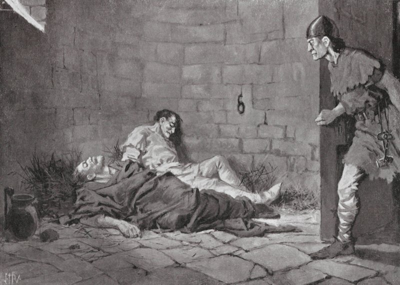 Emprisonnement et mort des ducs Erik et Valdemar - John Harris Valda