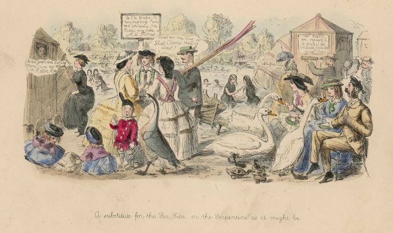 Un substitut pour le bord de mer ; ou, la Serpentine telle qu