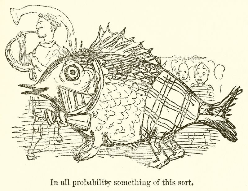 Probablement quelque chose de ce genre - John Leech