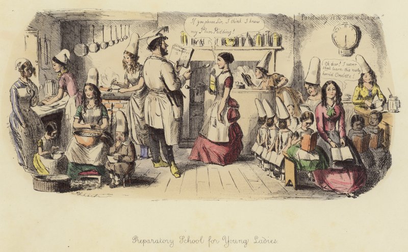 École préparatoire pour jeunes filles - John Leech