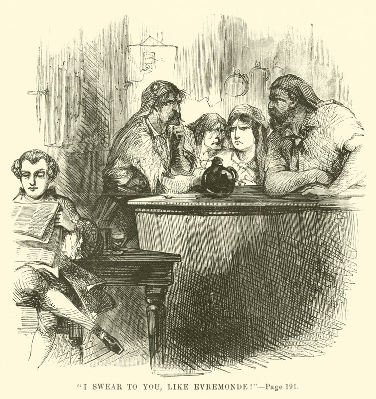 Illustration pour Un conte de deux villes de Charles Dickens - John McLenan