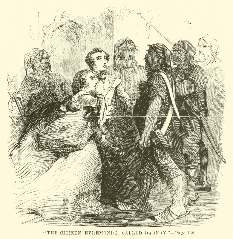 Illustration pour Un conte de deux villes de Charles Dickens - John McLenan