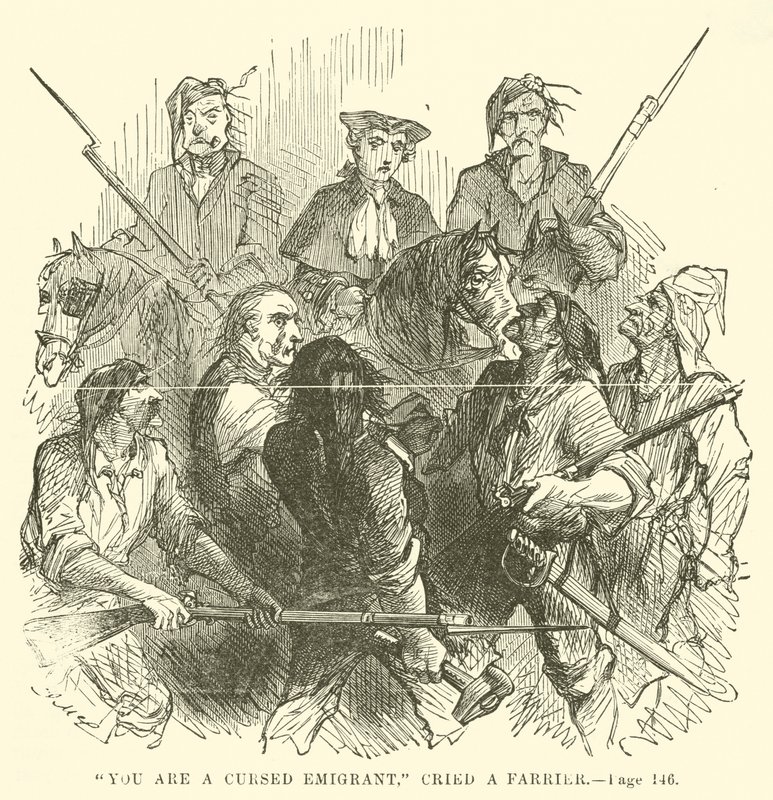 Illustration pour Un conte de deux villes de Charles Dickens - John McLenan