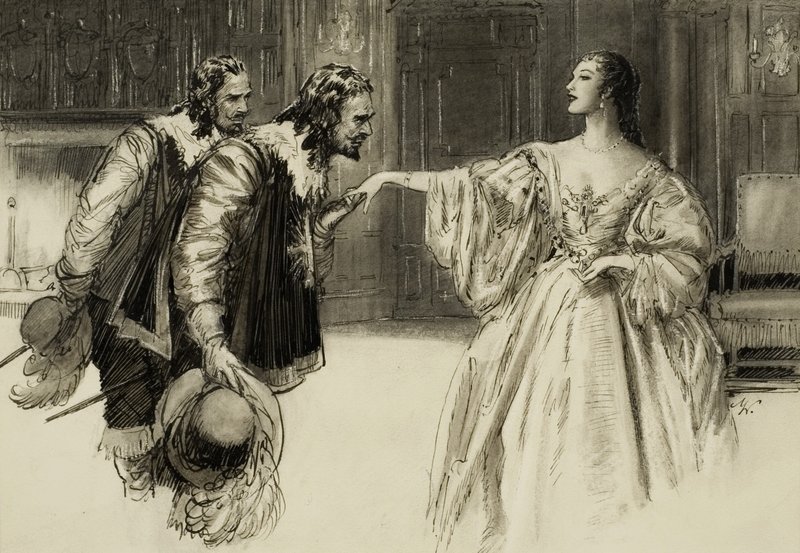 Courtiers - John Millar Watt
