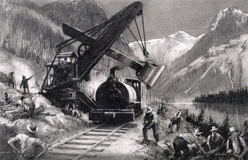 Qui a dit...  Ce projet fou. La construction du chemin de fer du Canadien Pacifique - John Millar Watt