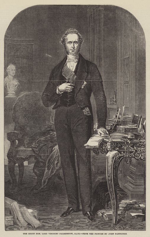 Le très honorable Lord Vicomte Palmerston, GCB - John Partridge