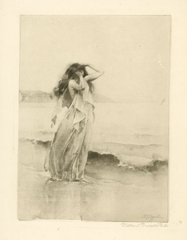 Illustration pour les poèmes de Catulle - John Reinhard Weguelin