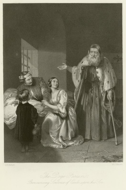 Les Deux Foscari - John Rogers Herbert