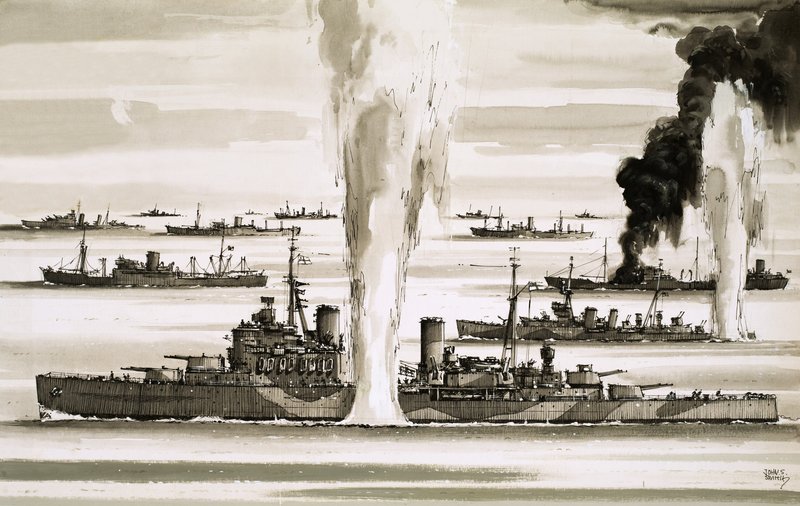 La flotte britannique se rendant à Malte pendant la Seconde Guerre mondiale - John S. Smith
