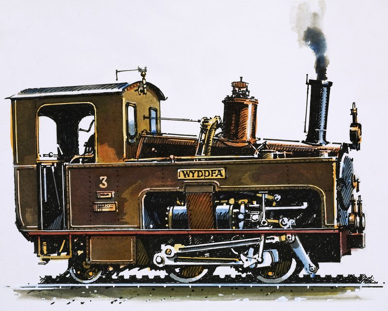 Le monde de la vitesse et de la puissance : Locomotive du Snowdon Mountain Railway - John S. Smith