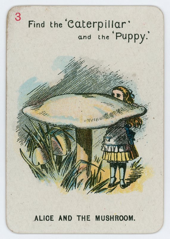 Alice et le Champignon - John Tenniel