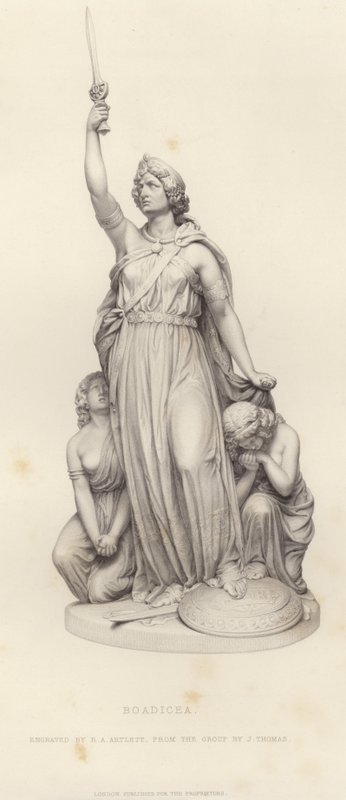 Portrait de la reine Boadicée - John Thomas