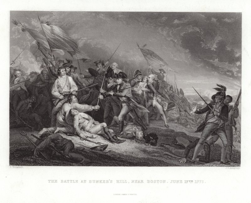 Bataille de Bunker Hill - John Trumbull