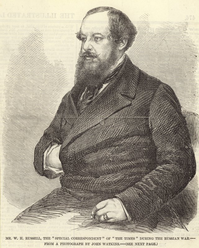 Portrait de Sir William Howard Russell - John Watkins
