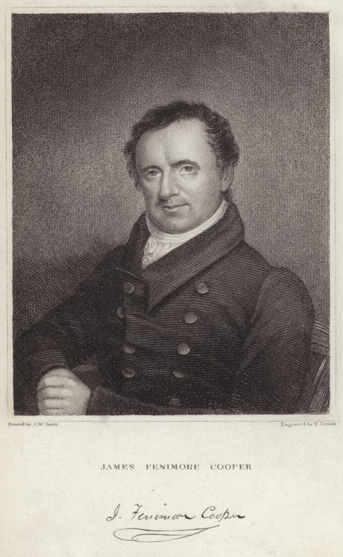 Portrait de James Fenimore Cooper - John Wesley Jarvis
