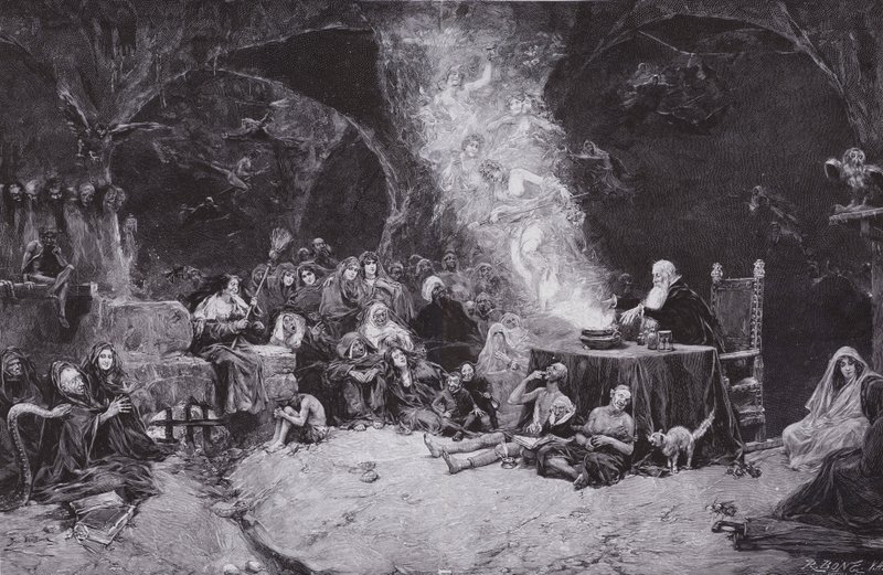 Le Sabbat des sorcières - Jose Benlliure y Gil
