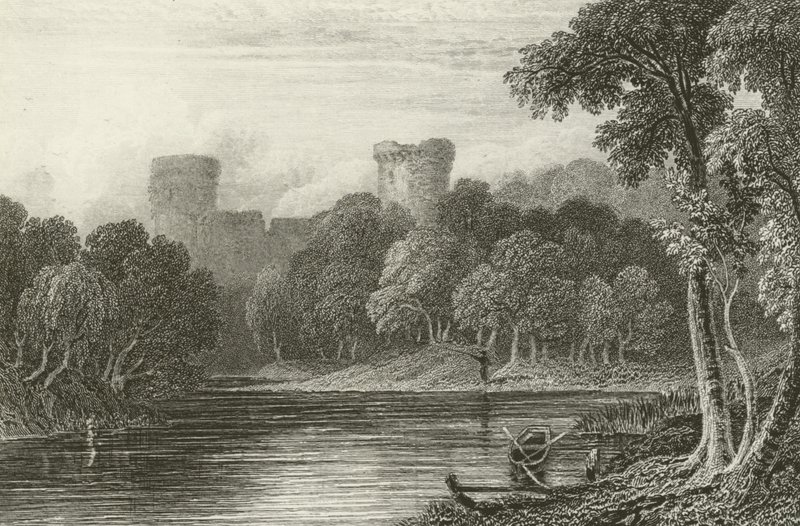 Château de Bothwell, rivière Clyde - Joseph Bartholomew Kidd