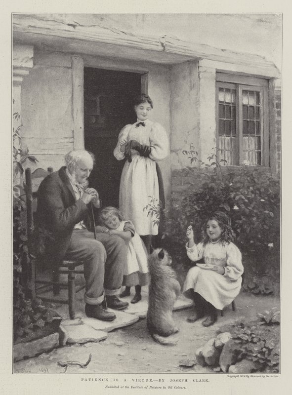 La patience est une vertu - Joseph Clark
