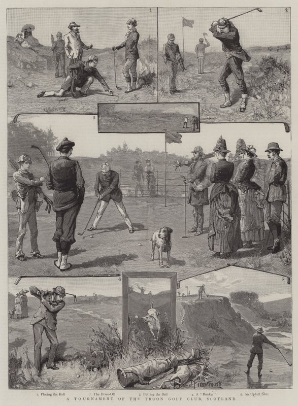 Un tournoi du Troon Golf Club, Écosse - Joseph Finnemore