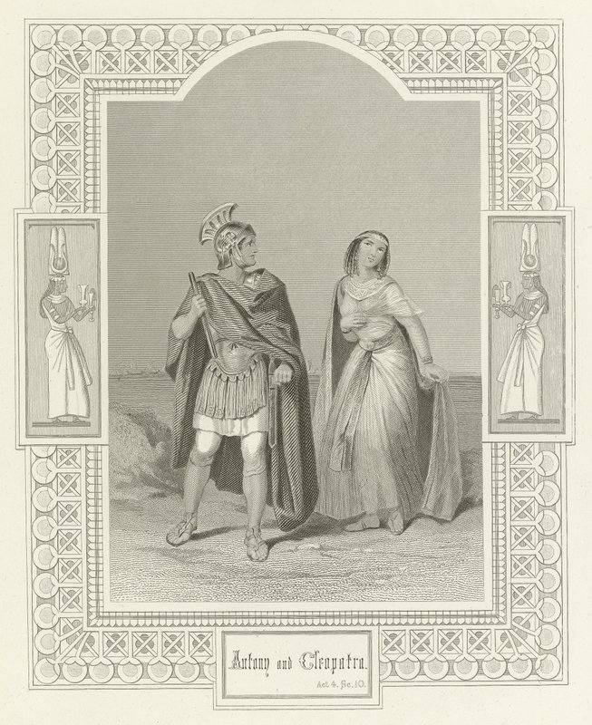Antoine et Cléopâtre, Acte IV, Scène X - Joseph Kenny Meadows
