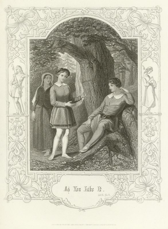 Comme il vous plaira, Acte III, Scène ii - Joseph Kenny Meadows