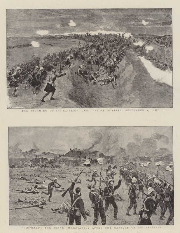 La Capture de Tel el Kebir - Joseph Nash