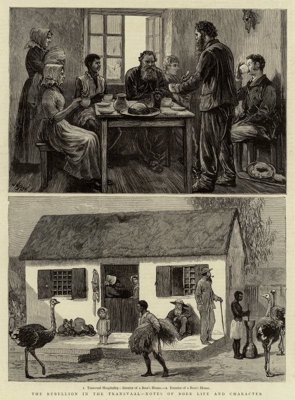 La Rébellion au Transvaal, Notes sur la Vie et le Caractère des Boers - Joseph Nash