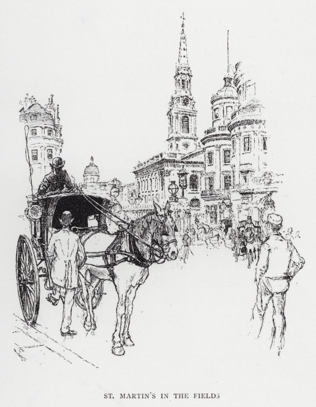 Saint-Martin-in-the-Fields - Joseph (after) Pennell