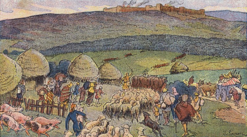 Bibracte, une ville en Gaule habitée par des forgerons et un lieu de refuge en temps de danger - Joseph Beuzon