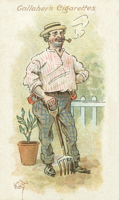 Les adeptes du tabac n°22 - Joseph Clayton (1856 1937) Clarke