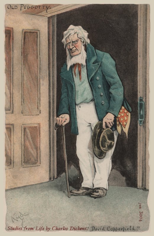Old Peggotty, David Copperfield - Joseph Clayton  Clarke