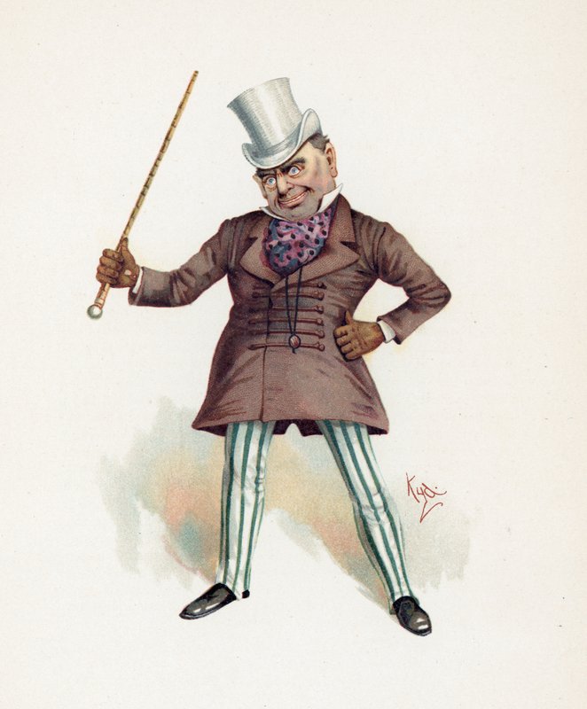 Major Bagstock, illustration de 