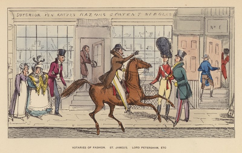 Les adeptes de la mode, St James