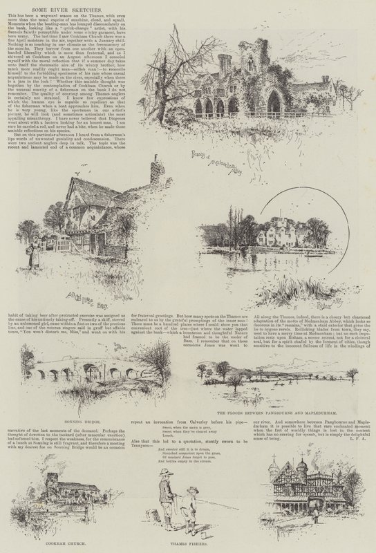 Quelques croquis de rivière - Joseph Holland Tringham