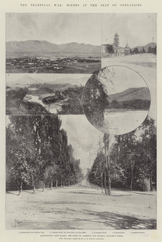 La guerre du Transvaal, scènes au siège des opérations - Joseph Holland Tringham