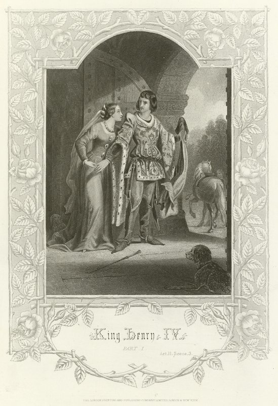 Le Roi Henri IV, Partie I, Acte II, Scène III - Joseph Kenny Meadows