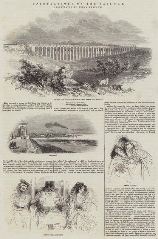 Spéculations sur le chemin de fer - Joseph Kenny Meadows