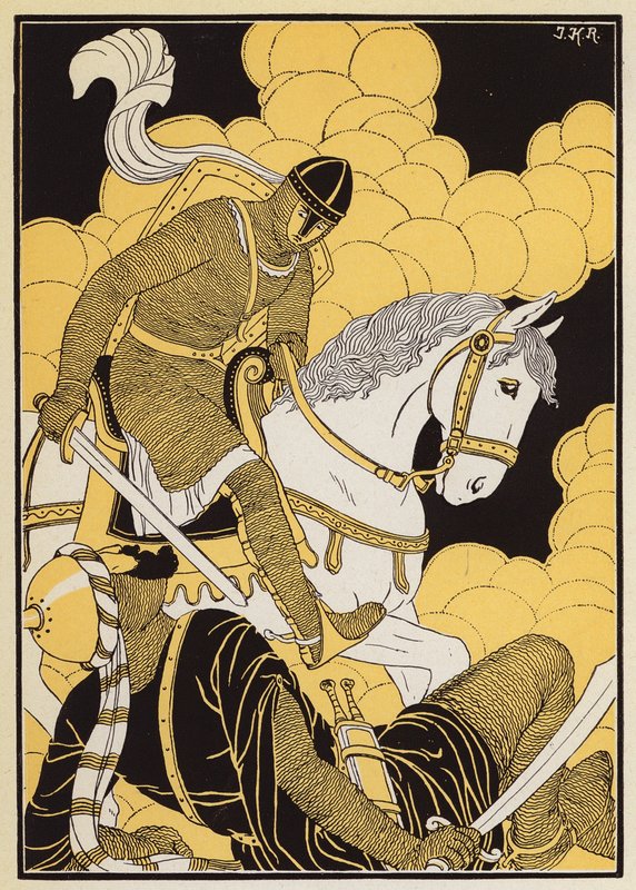 Le Combat de Guillaume Contre le Géant Corsolt - Joseph Kuhn Regnier