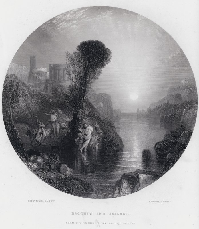 Bacchus et Ariane - Joseph Mallord William (after) Turner