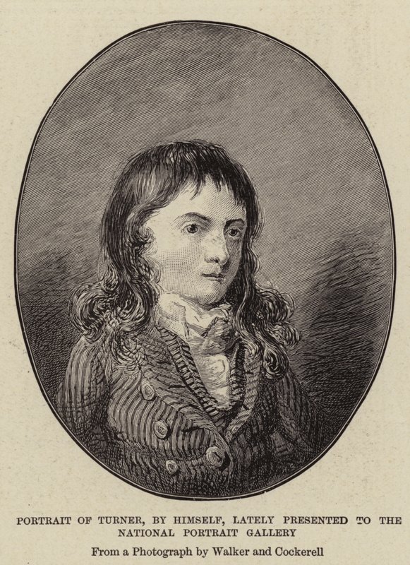 Portrait de Turner, par lui-même, récemment présenté à la National Portrait Gallery - Joseph Mallord William Turner