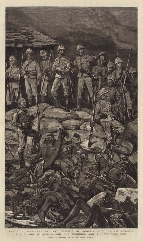 La Guerre Zouloue, la vaillante défense de Rorke