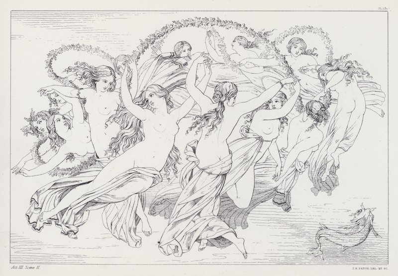 Prométhée délivré de Shelley, Acte III, Scène 2 - Joseph Noel after Paton