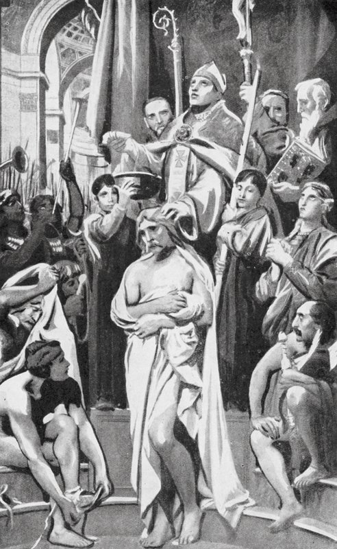 Le Baptême de Clovis - Joseph Paul (after) Blanc