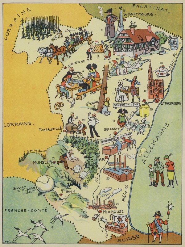 Alsace - Joseph Porphyre Pinchon