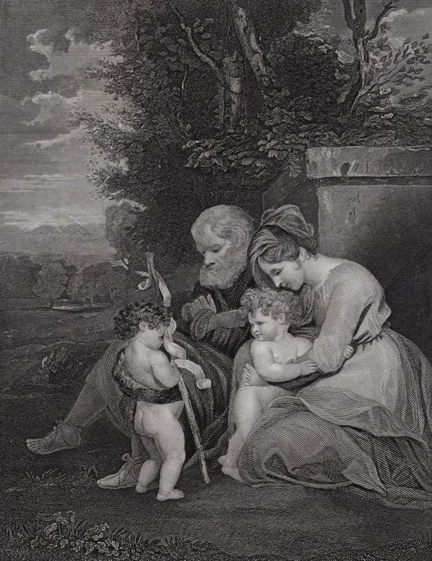 La Sainte Famille - Joshua (after) Reynolds