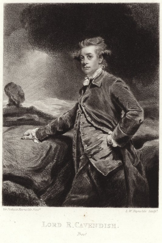 Portrait de Lord Richard Cavendish - Joshua Reynolds