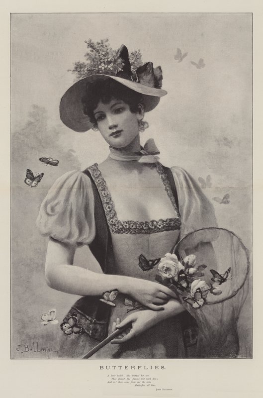 Papillons - Jules Frederic Ballavoine