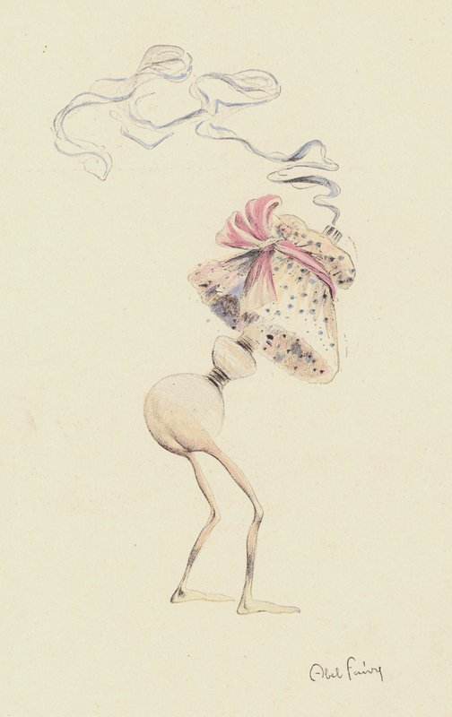 Figure, possiblement représentant un flacon de parfum - Jules Abel Faivre