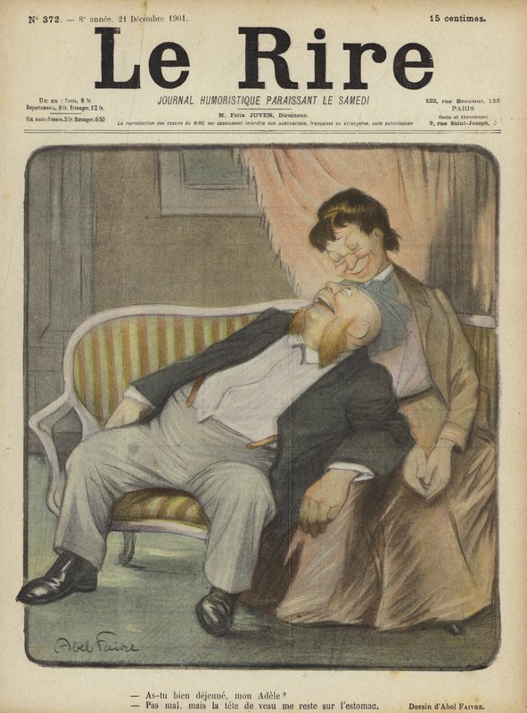 Illustration pour Le Rire - Jules Abel Faivre